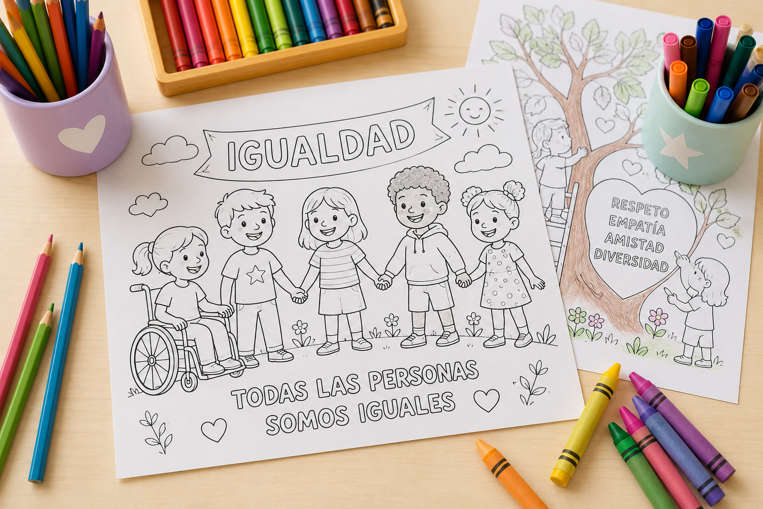 Ilustraciones infantiles para colorear